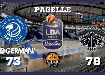 Legabasket: Brescia non completa la rimonta, Trento passa al Palaleonessa, le pagelle