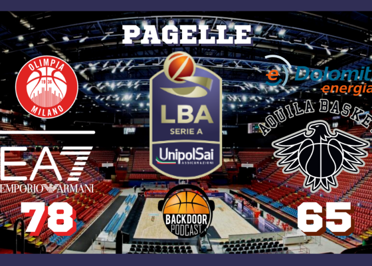 Legabasket: basta un quarto a Milano per avere la meglio su Trento, le pagelle