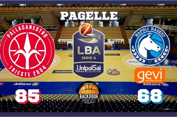 Legabasket: Trieste batte Napoli con la costanza, le pagelle
