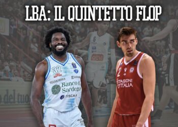 Legabasket: il quintetto flop del girone di andata
