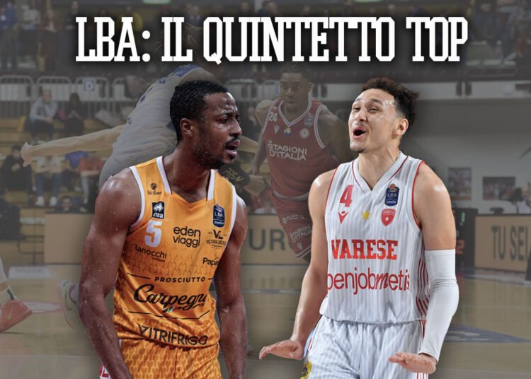 Legabasket: il quintetto top del girone di andata