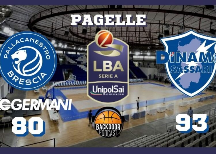 Legabasket: Sassari guida da subito, Brescia esce tardi, le pagelle