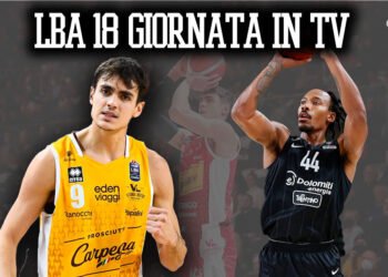 Legabasket: orari e dove vedere la diciottesima giornata in streaming e tv