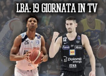 Legabasket: orari e dove vedere la diciannovesima giornata in streaming e tv