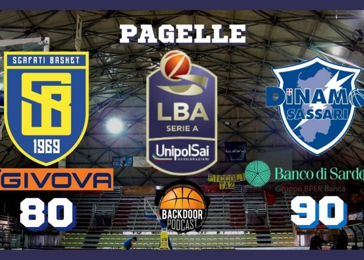Legabasket: Sassari non si ferma più e batte anche Scafati, le pagelle