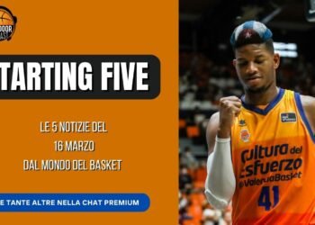Starting five 16-3: la March Madness, Olimpia Virtus sold out e il futuro di Jasiel Rivero