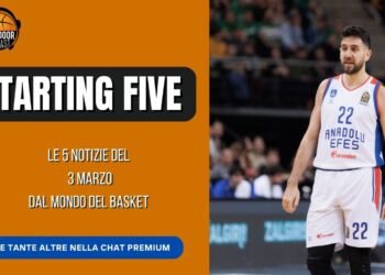 Starting Five 3-3: salvate il soldato Westbrook, il recupero di Micic e altro