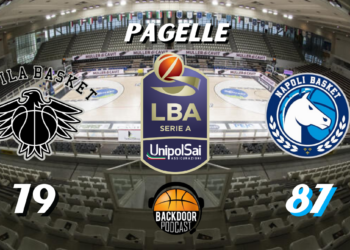 Legabasket: Napoli torna alla vittoria a Trento. 79-87 il finale, le pagelle.