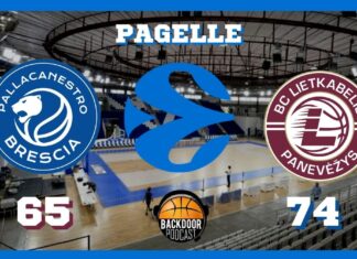 Eurocup: il Lietkabelis espugna Brescia in una partita non proprio spettacolare, le pagelle