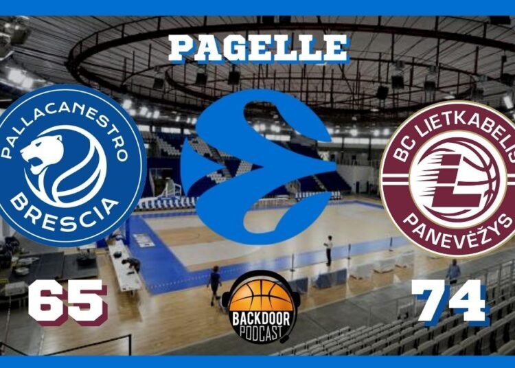 Eurocup: il Lietkabelis espugna Brescia in una partita non proprio spettacolare, le pagelle