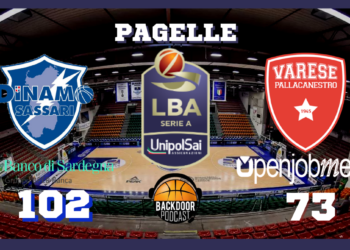 Legabasket: Dinamo di energia, Varese si spegne. Le pagelle