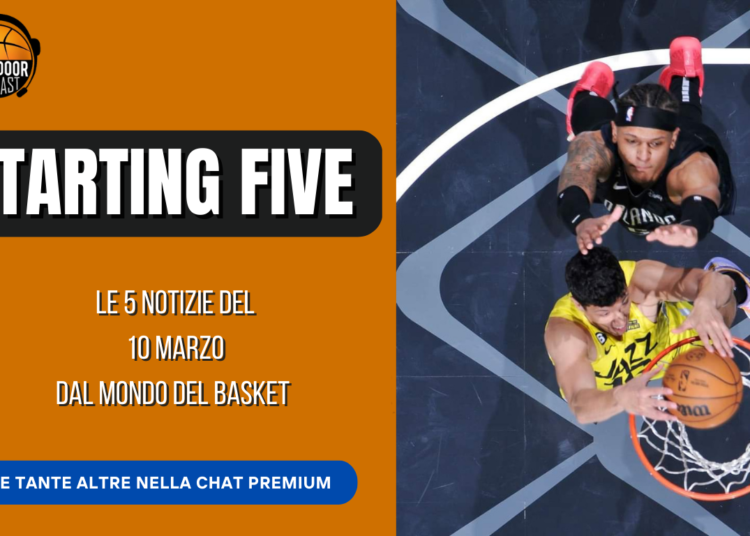 Starting Five 10 maryo 2023