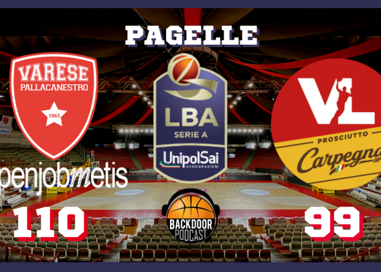 Legabasket: piovono triple, Varese batte Pesaro (110-99). Le pagelle