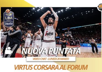 Livechat: Virtus corsara al Forum, è primato in solitaria