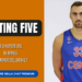 starting five 19-04