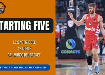 Starting Five 12-4: le sanzioni di Scafati-Brindisi, il rinnovo di Walkup e Play-In NBA