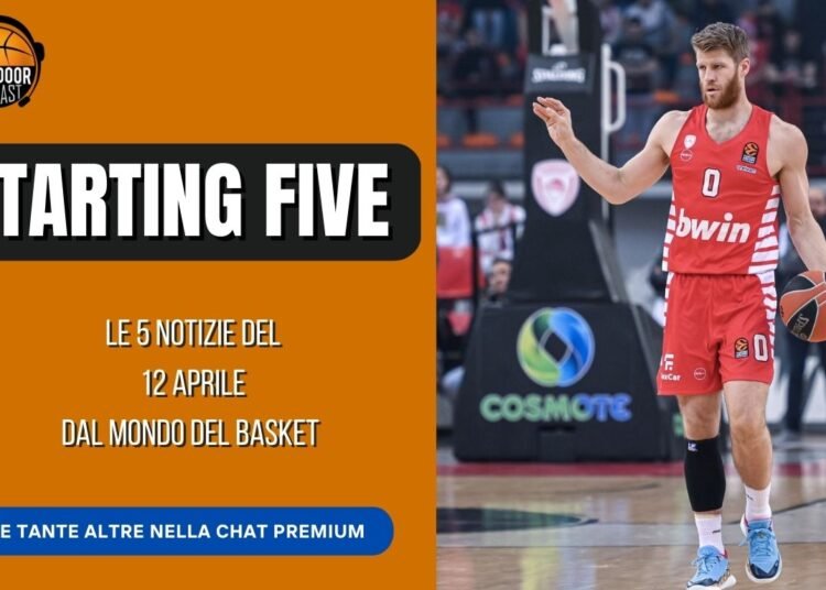 Starting Five 12-4: le sanzioni di Scafati-Brindisi, il rinnovo di Walkup e Play-In NBA