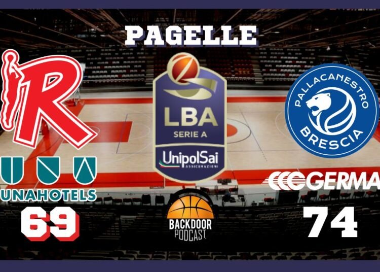 Legabasket: Reggio dura tre quarti e Brescia vince in rimonta grazie a un super ADV, le pagelle