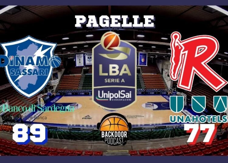 Legabasket: Sassari batte e inguaia Reggio Emilia, le pagelle