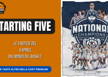 Starting Five 4-4: Finale NCAA, Play-In NBA e quarti di BCL
