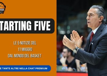 Starting Five 11-05: Scariolo vede il Real, Spahija rinnova e gli LBA awards