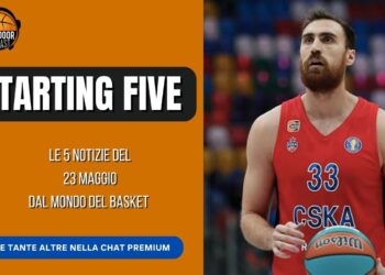 Starting Five 23-05: scandalo Hezonja, spettatori LBA e spinta Virtus su Milutinov