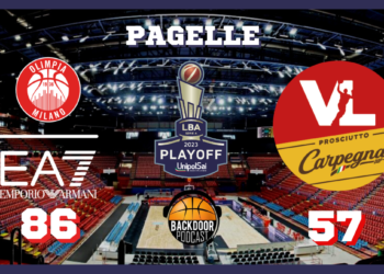 Legabasket: c’è troppa Olimpia e Pesaro sprofonda anche in gara 2, le pagelle