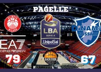 Legabasket: l’Olimpia sigilla il primo posto contro una solida Dinamo, le pagelle