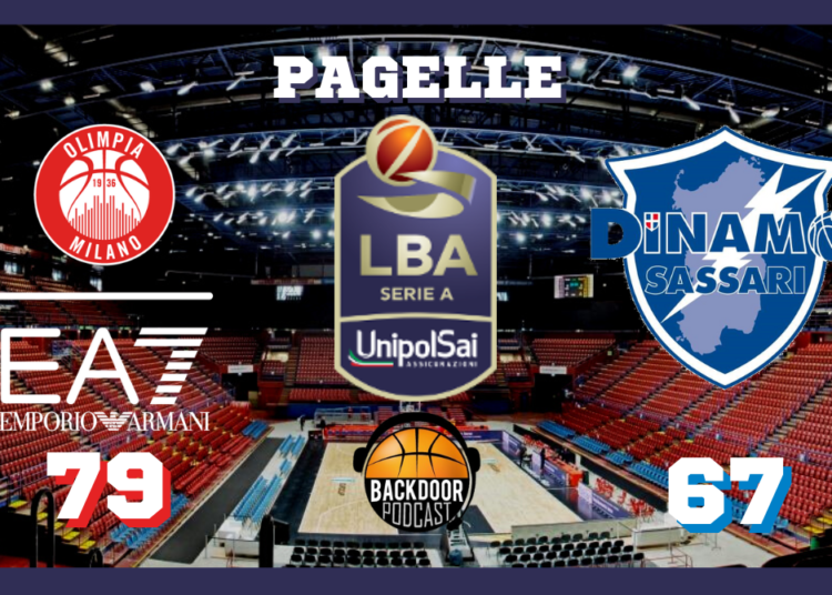 Legabasket: l’Olimpia sigilla il primo posto contro una solida Dinamo, le pagelle