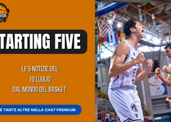 Starting five 10-07: Alviti a Trento, Flaccadori a Milano