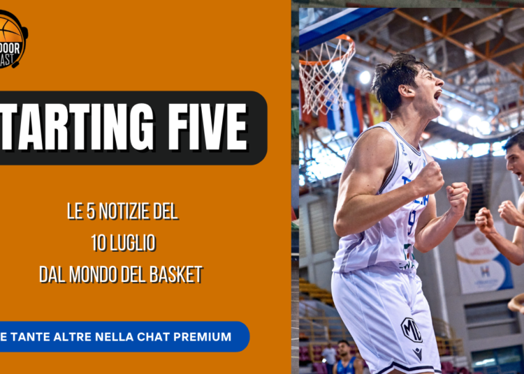 Starting five 10-07: Alviti a Trento, Flaccadori a Milano