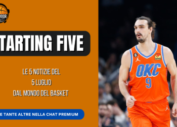 Starting Five 05.07: mercato LBA, sorteggi BCL e la situazione in casa Virtus