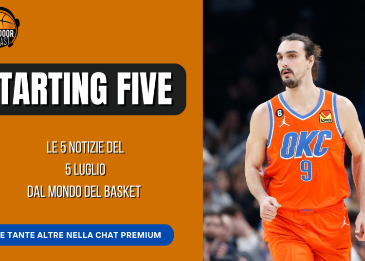 Starting Five 05.07: mercato LBA, sorteggi BCL e la situazione in casa Virtus