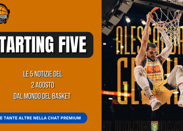 Starting Five 02.08: mercato LBA e NBA, preseason Venezia, John Wall a Milano?
