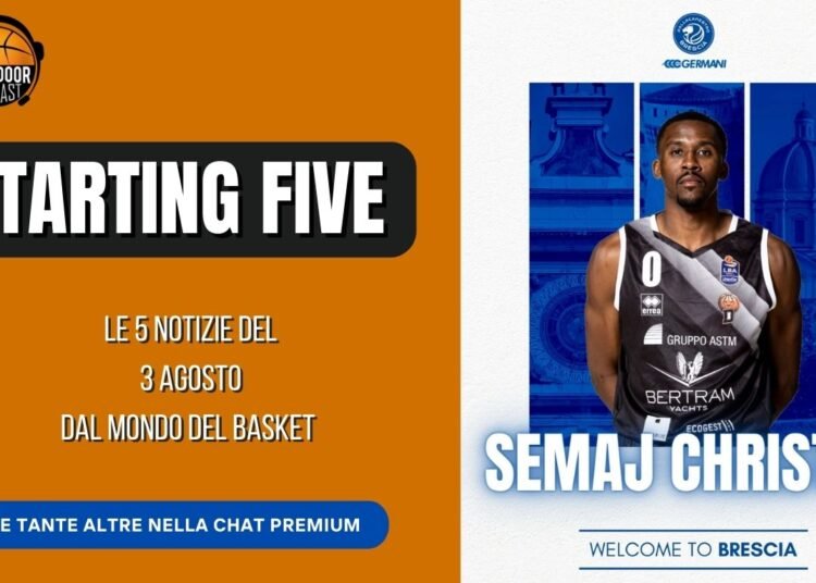 Starting Five 3-8: la tentata corruzione in Eurocup, il college basket in Italia e Christon a Brescia