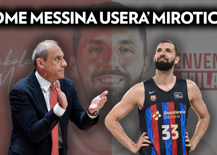 Olimpia Milano: Messina spiega come userà Mirotic