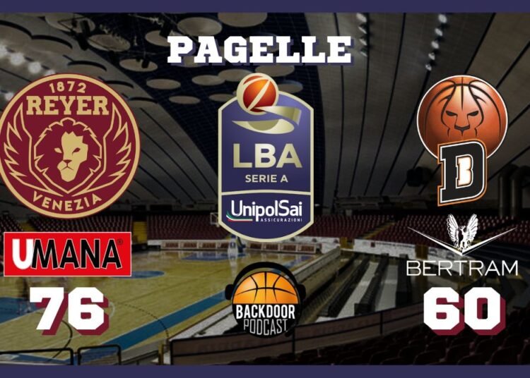 Legabasket: buona la prima per la Reyer contro Tortona, le pagelle