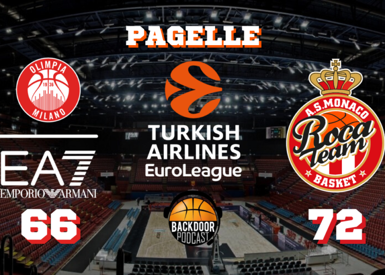 Olimpia Milano non sa più vincere, passa anche il Monaco: le pagelle