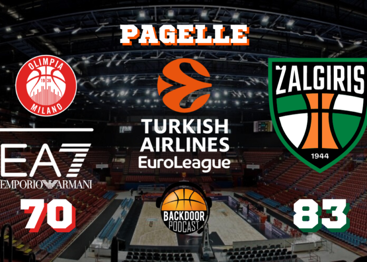 Olimpia Milano disastrosa e lo Zalgiris vola, le pagelle