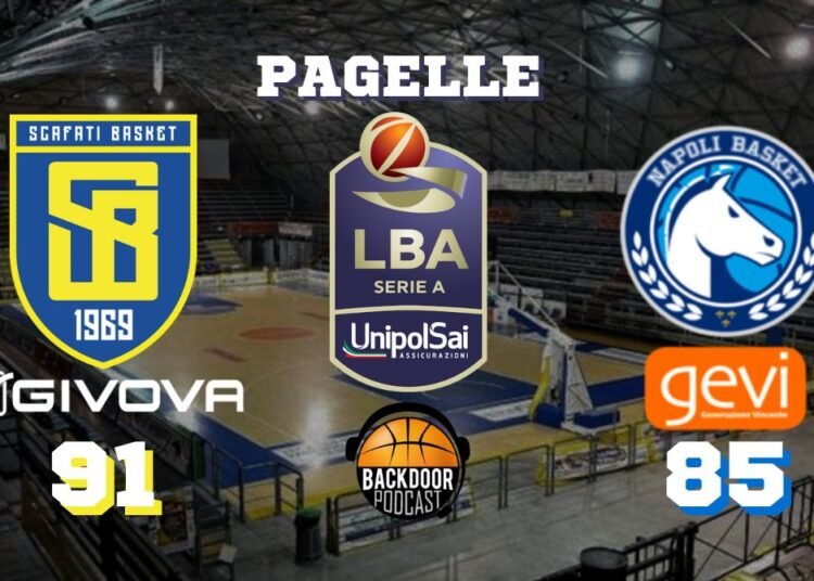 Gentile e Gamble superstar e Scafati fa suo il derby con Napoli, le pagelle