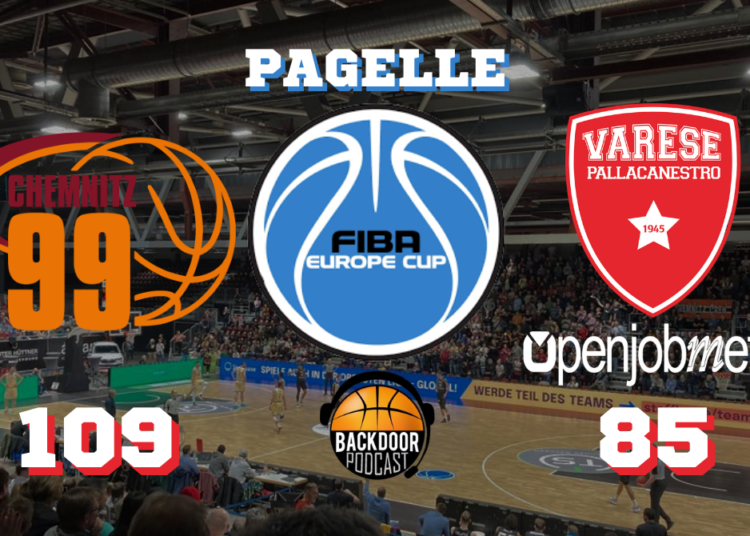 Niners Chemnitz troppo forti, Itelyum Varese k.o. Le pagelle