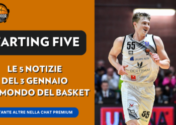 Pesaro riflette e Corbani duramente criticato – Starting Five 3 Gennaio