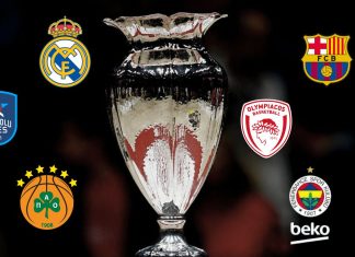 Coppe Nazionali: Real Madrid, Fener, Oly e Pana avanti tutta Real Madrid