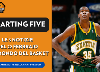 Mercato, Seattle Supersonics e Olympiacos: Starting five 22-02