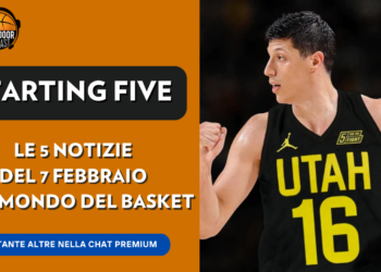 Mercato LBA e NBA, Pesaro, Trapani – Starting Five 07 febbraio