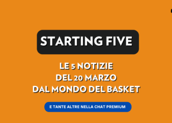 starting five 20 marzo