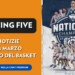 starting five 5 marzo 2024