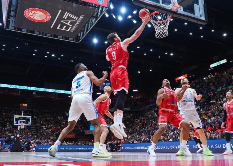Olimpia Milano che supera Brescia trascinata da Napier e Melli, le pagelle