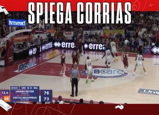 Venezia – Virtus: un clamoroso errore nei secondi finali | Spiega Corrias Venezia