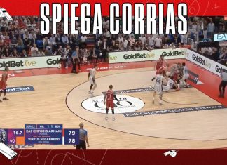 Olimpia – Virtus: era infrazione di piede di Shengelia? | Spiega Corrias Corrias